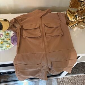 Brand new brown SHEIN  jumpsuit